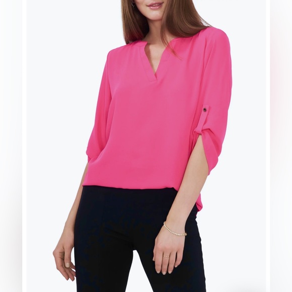 Lush Tops - Lush Pink Blouse